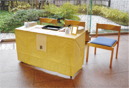 受付備品の画像