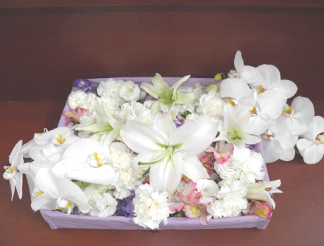 お別れ花の画像