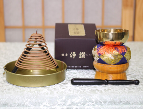 巻線香、リンセットの画像